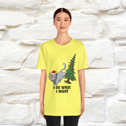 "I Do What I Want" |Funny Cat T-Shirt | Nunu&Miao Studio