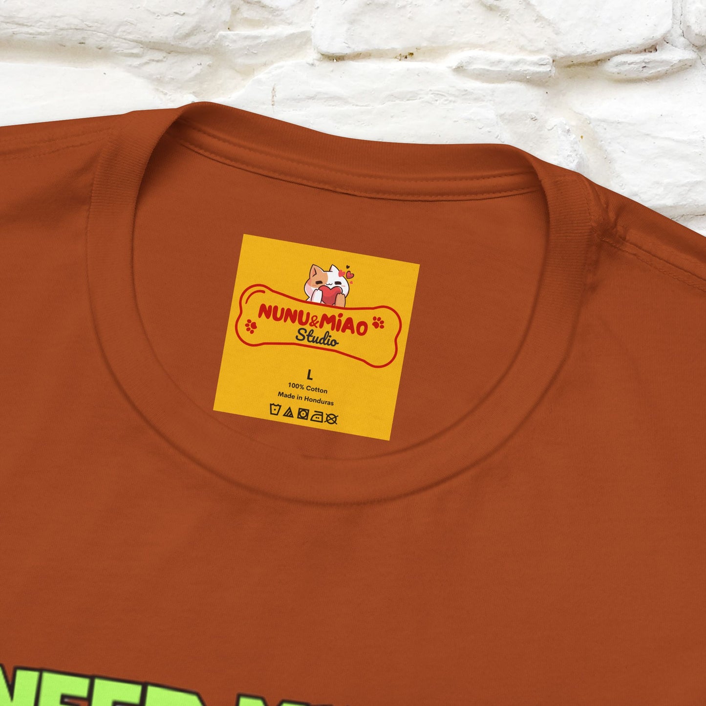 "I Need My Beer Right Meow!" Cat  T-shirt |Nunu&Miao Studio - Nunu&Miao Studio