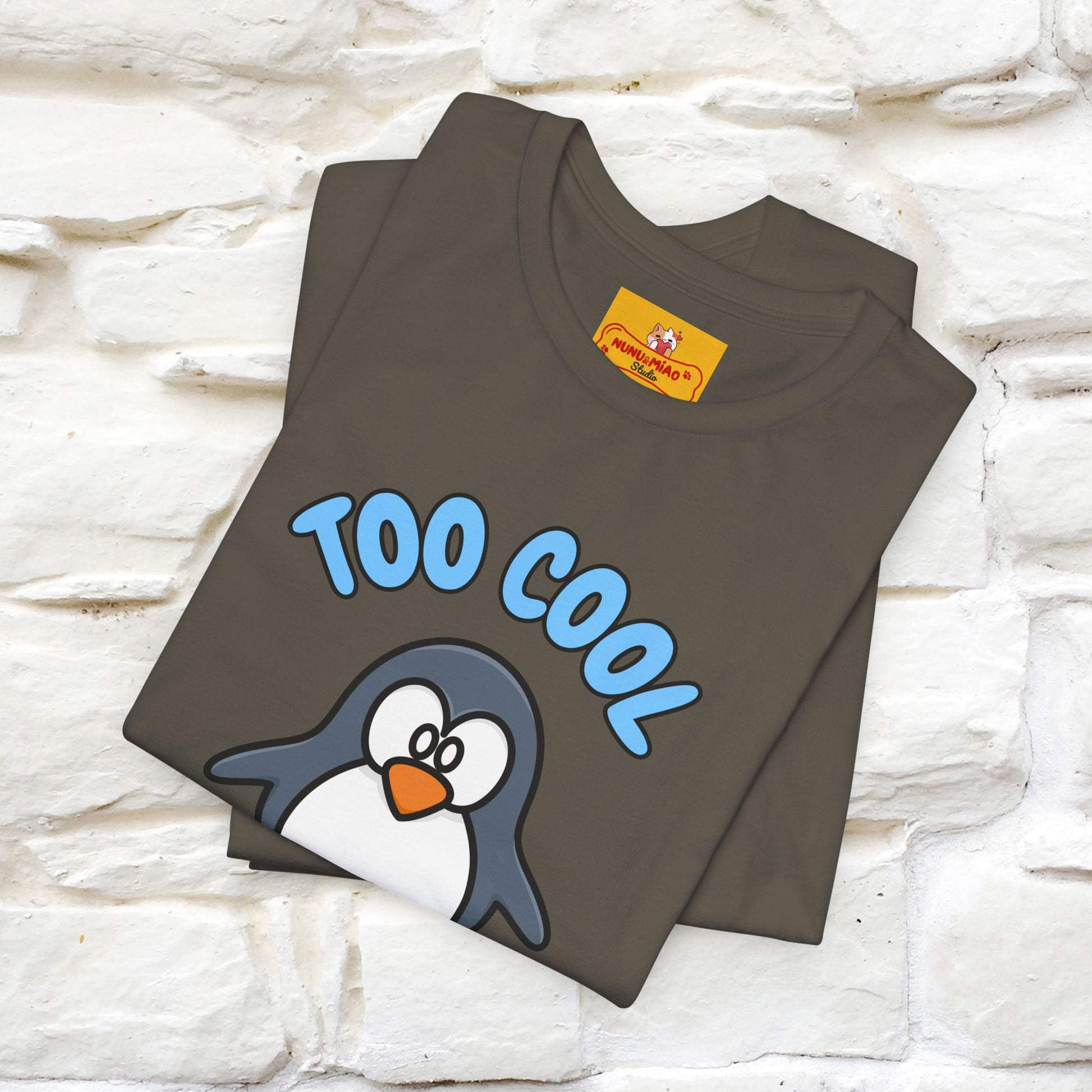 ''Too Cool For This" |Cat T-Shirt | Nunu&Miao Studio - Nunu&Miao Studio