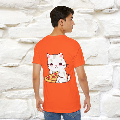 "I Love Pizza"| Cat T-shirt | Nunu&Miao Studio - Nunu&Miao Studio