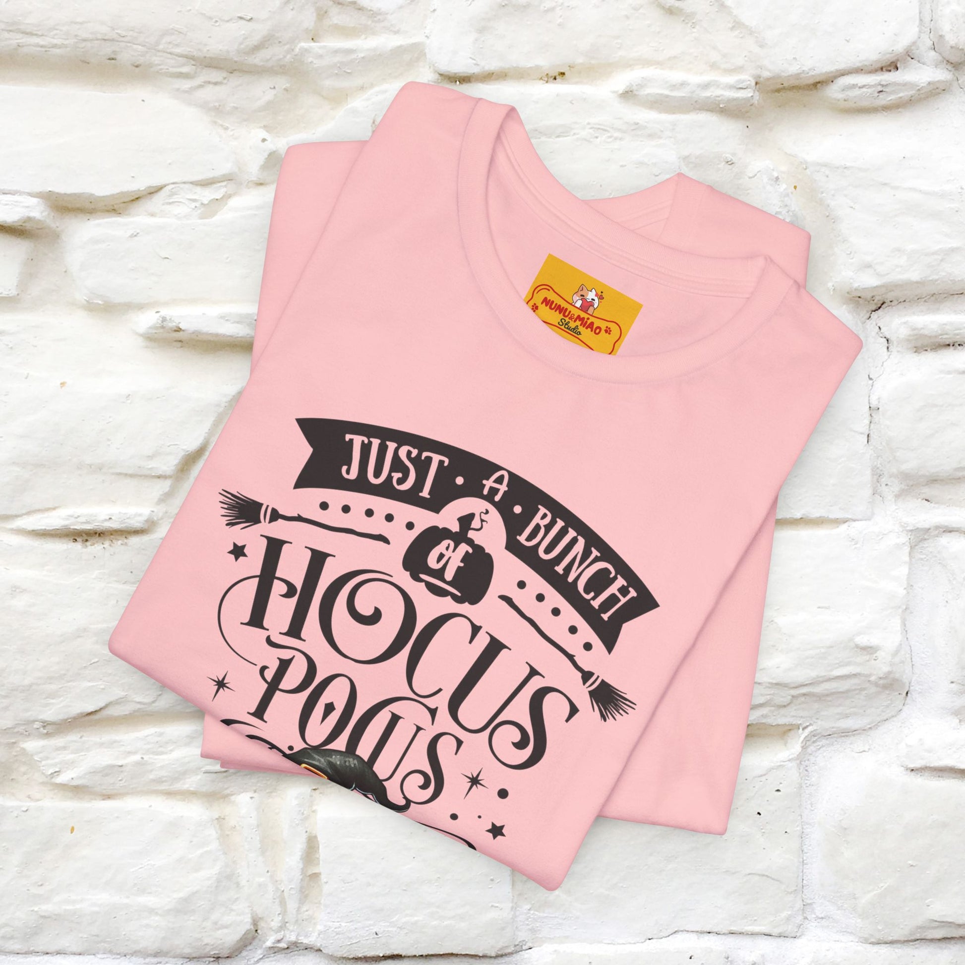 "Just A Bunch Of Hocus Pocus" Cat  T-shirt |Nunu&Miao Studio - Nunu&Miao Studio