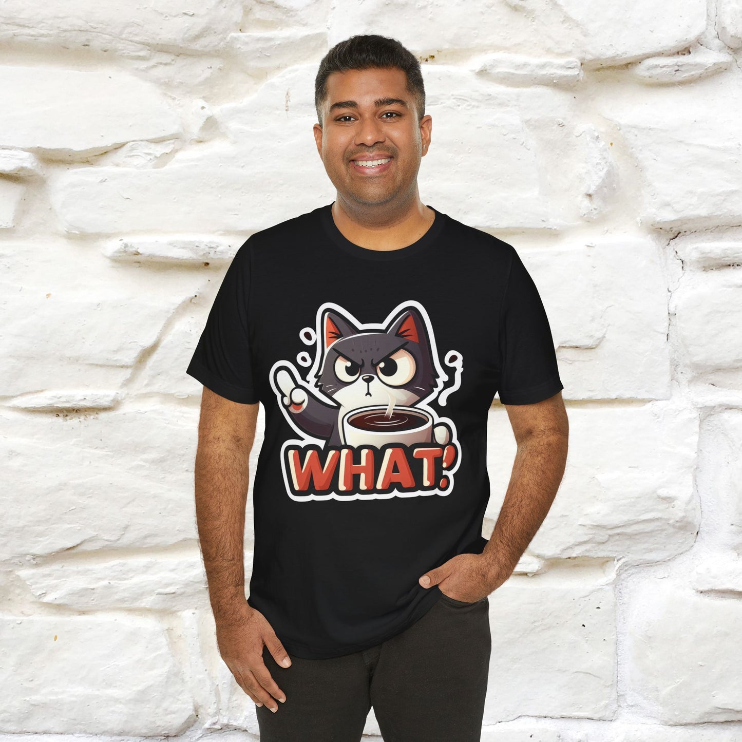 ''What !'' | Cat T-Shirt  | Nunu&Miao Studio - Nunu&Miao Studio