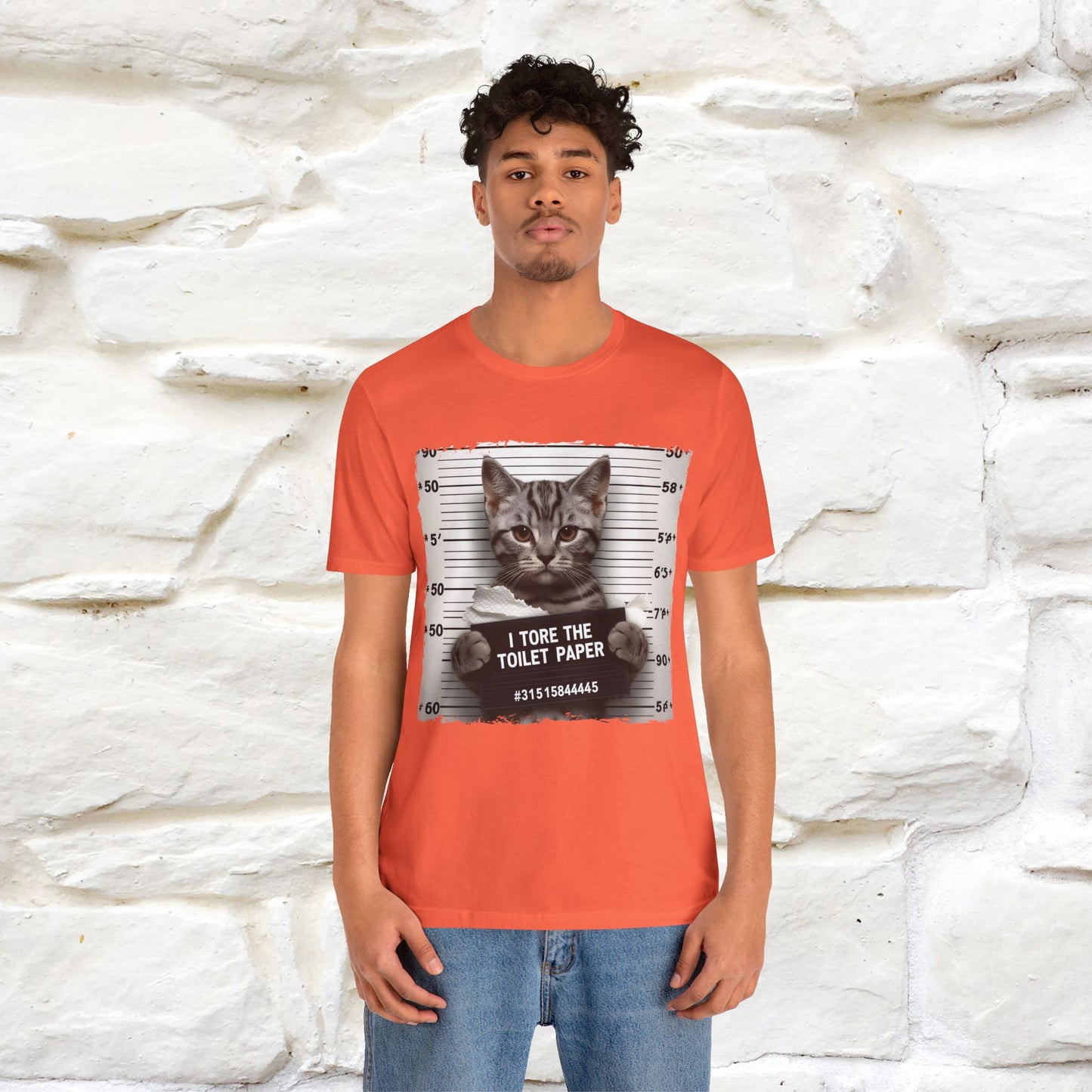 ''I Tore The Toilet Paper'' | Funny Cat T-Shirt | Nunu&Miao Studio - Nunu&Miao Studio