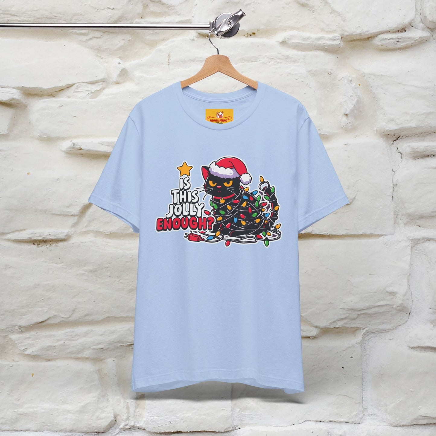 “Is This Jolly Enough?” | Cat T-Shirt | Nunu&Miao Studio
