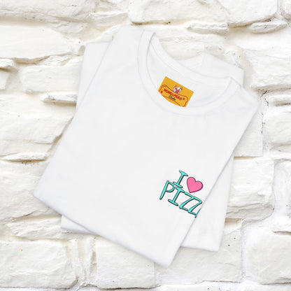 "I Love Pizza"| Cat T-shirt | Nunu&Miao Studio - Nunu&Miao Studio