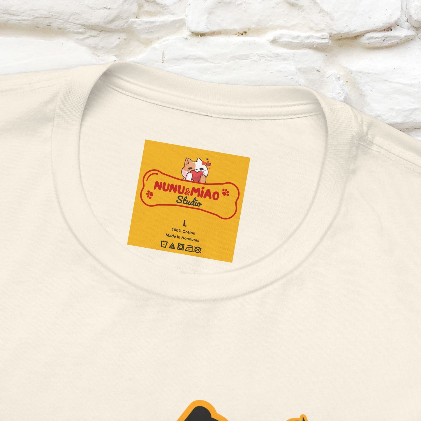 "Boo" Cat  T-shirt |Nunu&Miao Studio - Nunu&Miao Studio