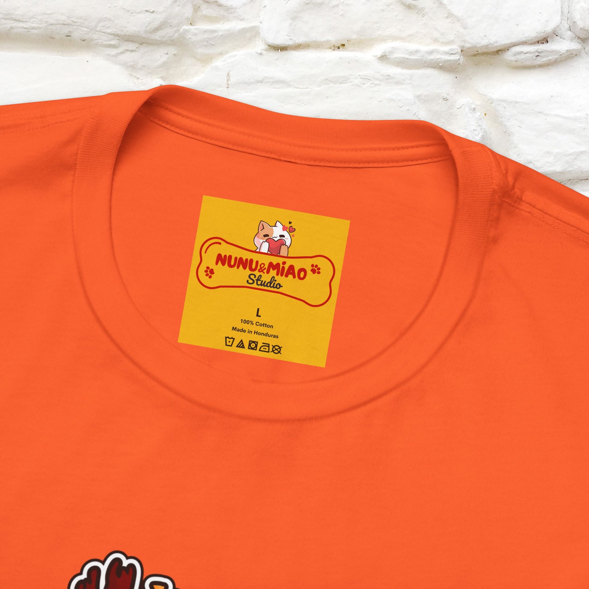 "Angry Cat Happy Halloween" Cat  T-shirt |Nunu&Miao Studio - Nunu&Miao Studio