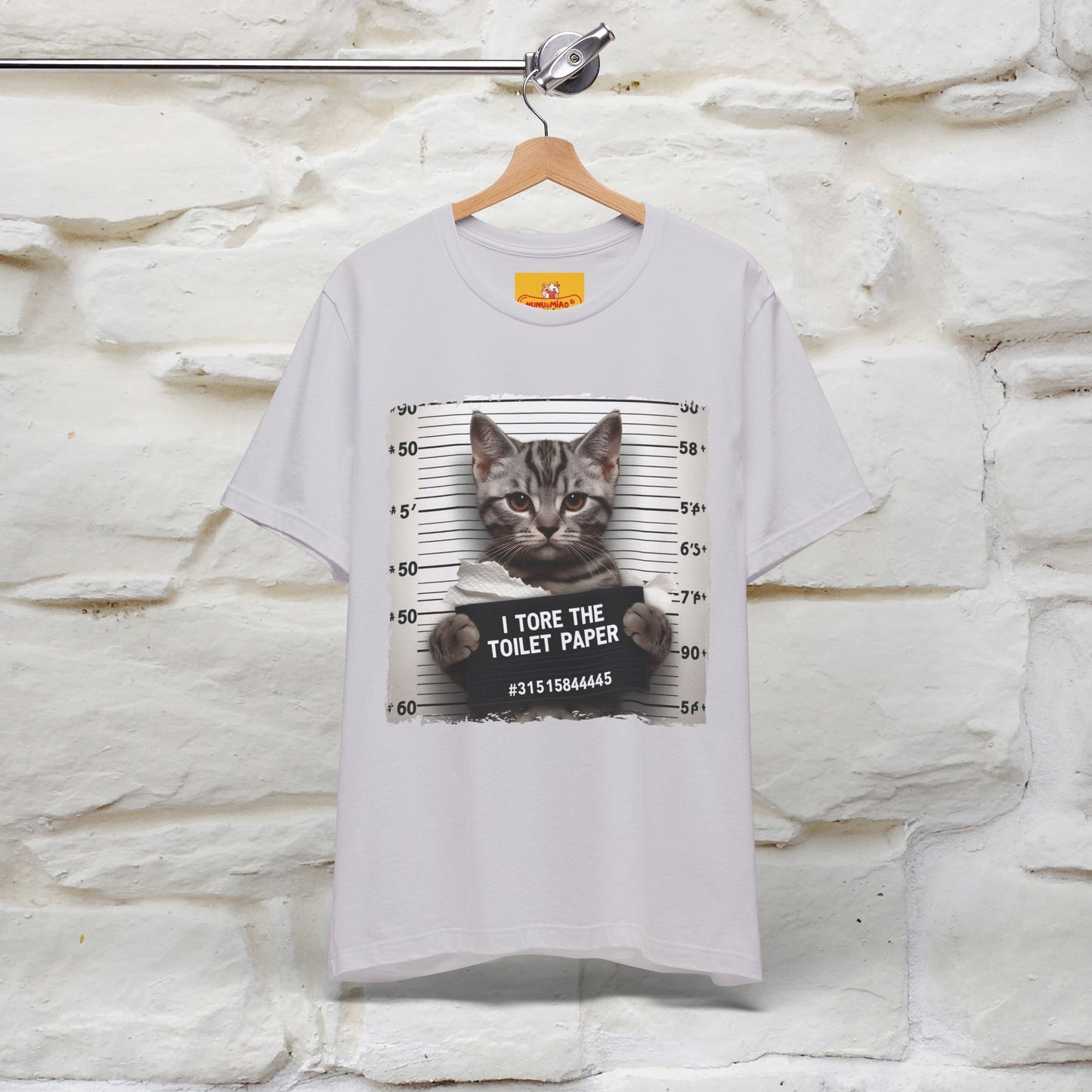 ''I Tore The Toilet Paper'' | Funny Cat T-Shirt | Nunu&Miao Studio - Nunu&Miao Studio