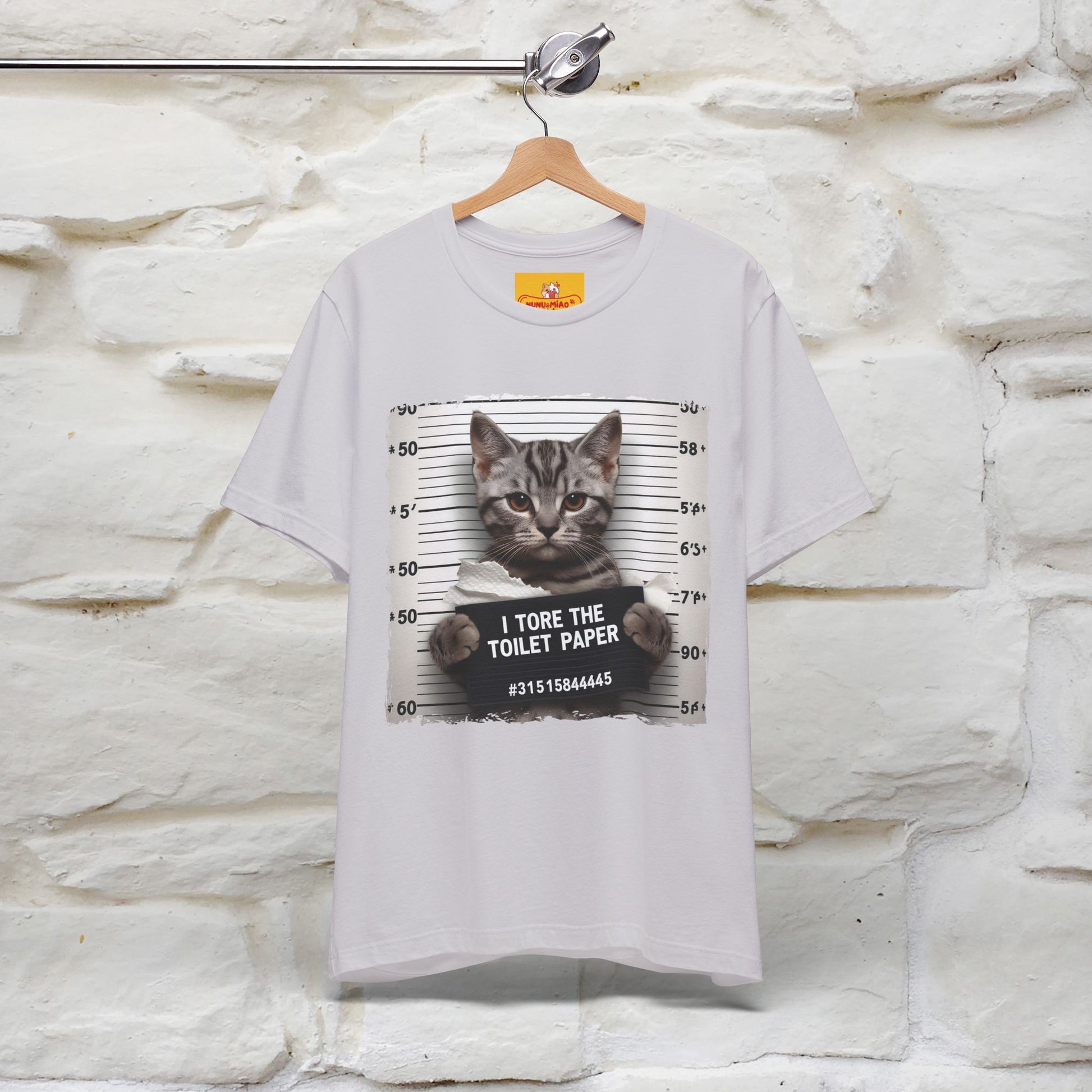 ''I Tore The Toilet Paper'' | Funny Cat T-Shirt | Nunu&Miao Studio - Nunu&Miao Studio
