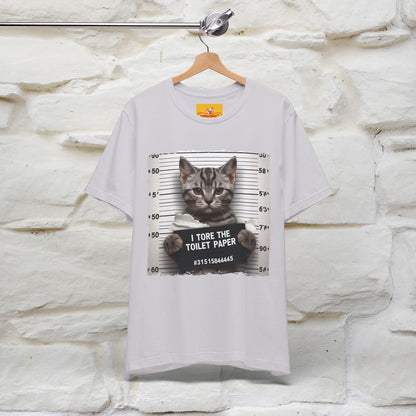 ''I Tore The Toilet Paper'' | Funny Cat T-Shirt | Nunu&Miao Studio - Nunu&Miao Studio