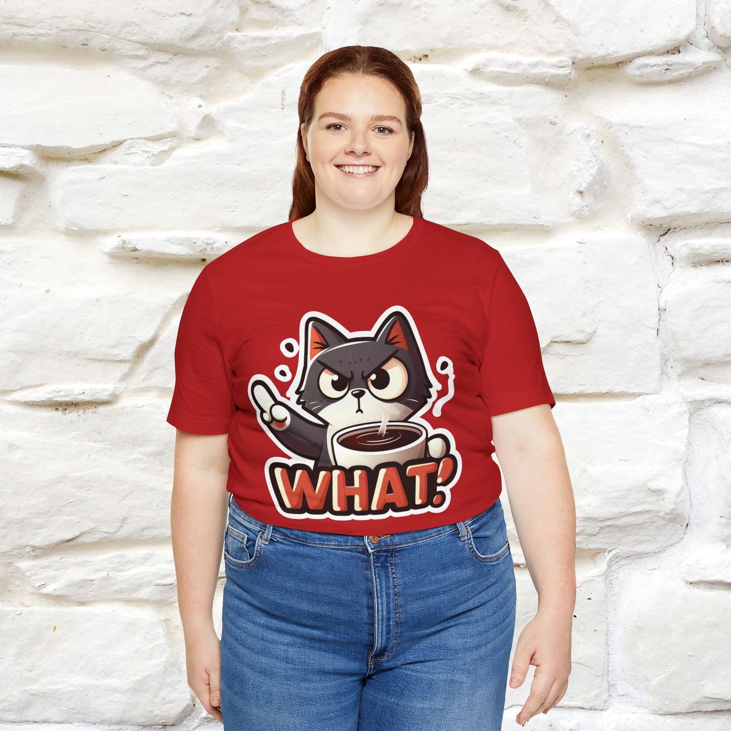 ''What !'' | Cat T-Shirt  | Nunu&Miao Studio - Nunu&Miao Studio