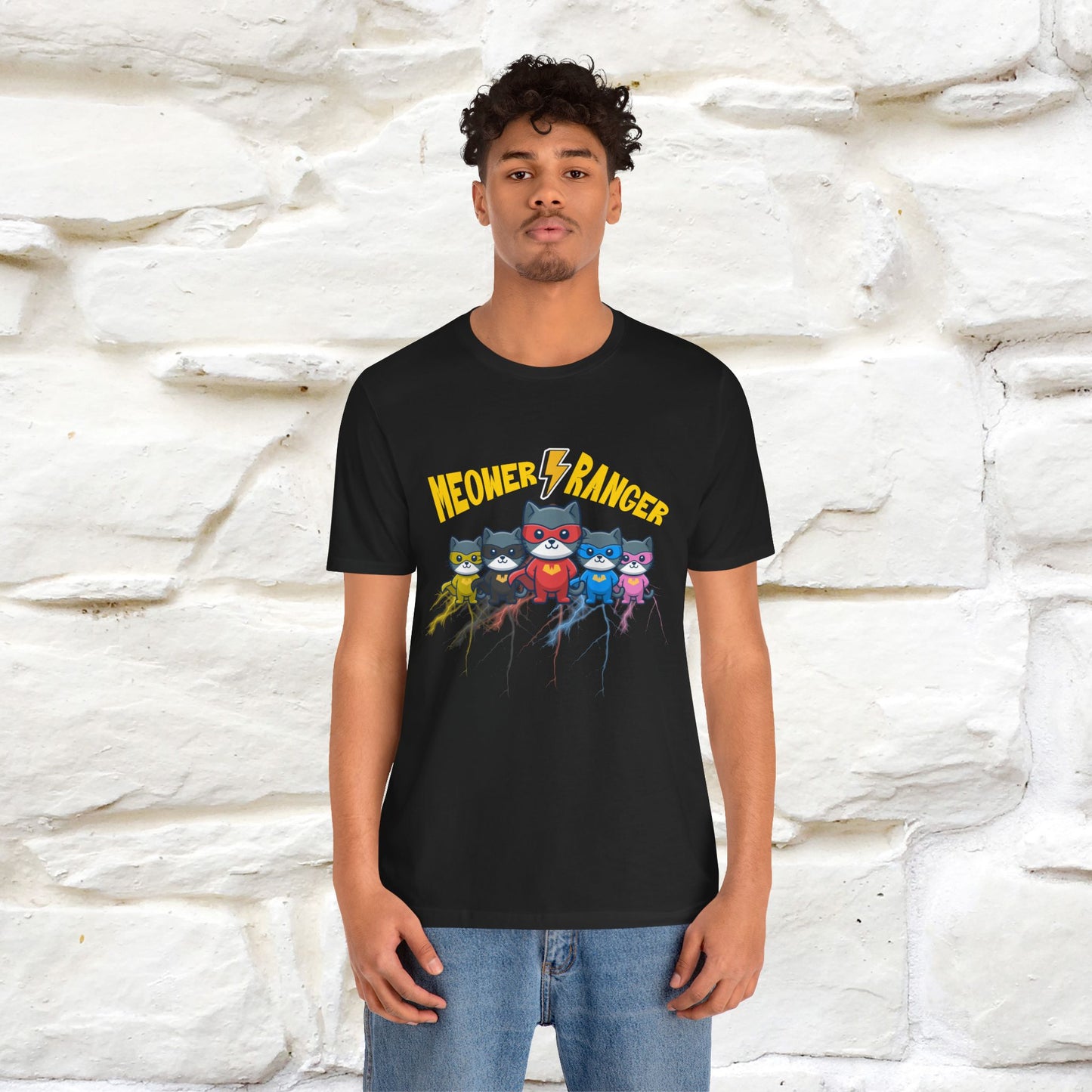 ''Meower Ranger''| CatT-Shirt | Nunu&Miao Studio - Nunu&Miao Studio