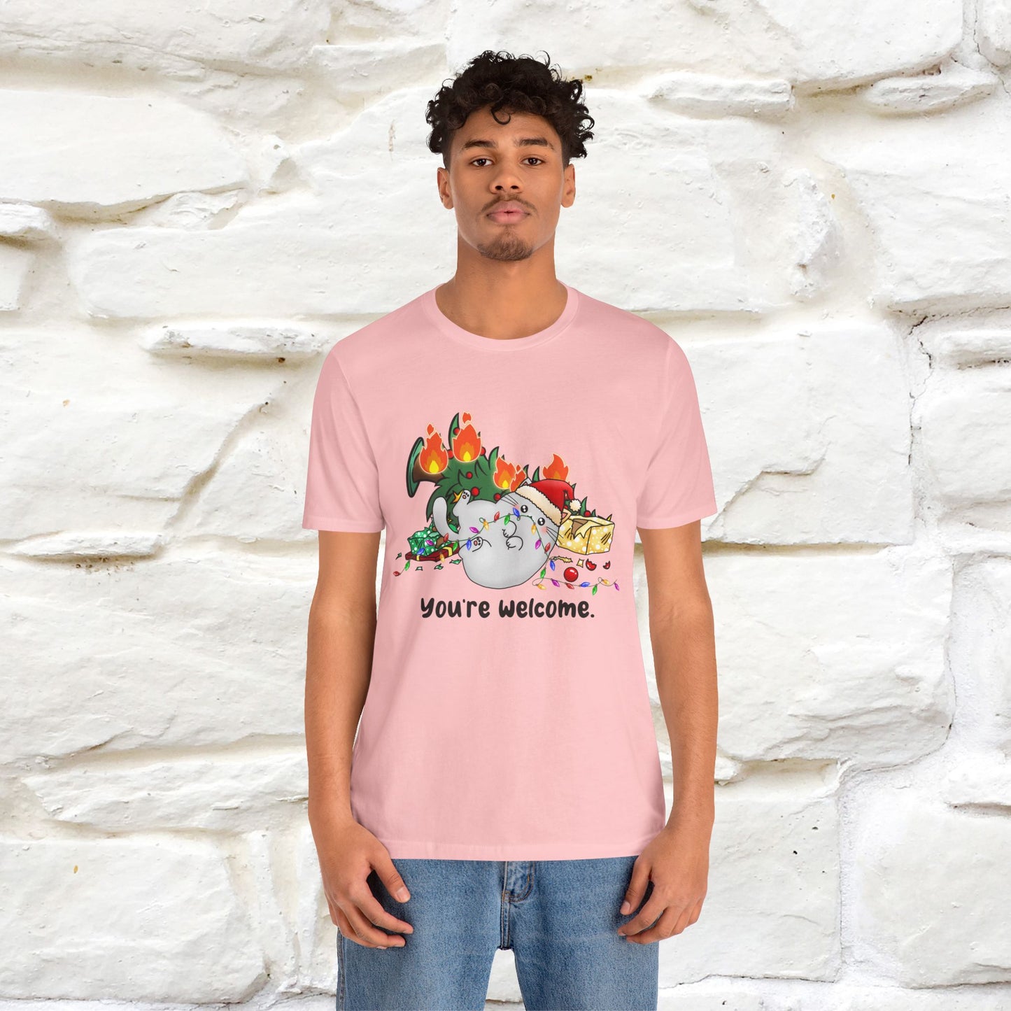 You're Welcome | Sarcastic Cat Christmas Shirt  |Nunu&Miao Studio - Nunu&Miao Studio