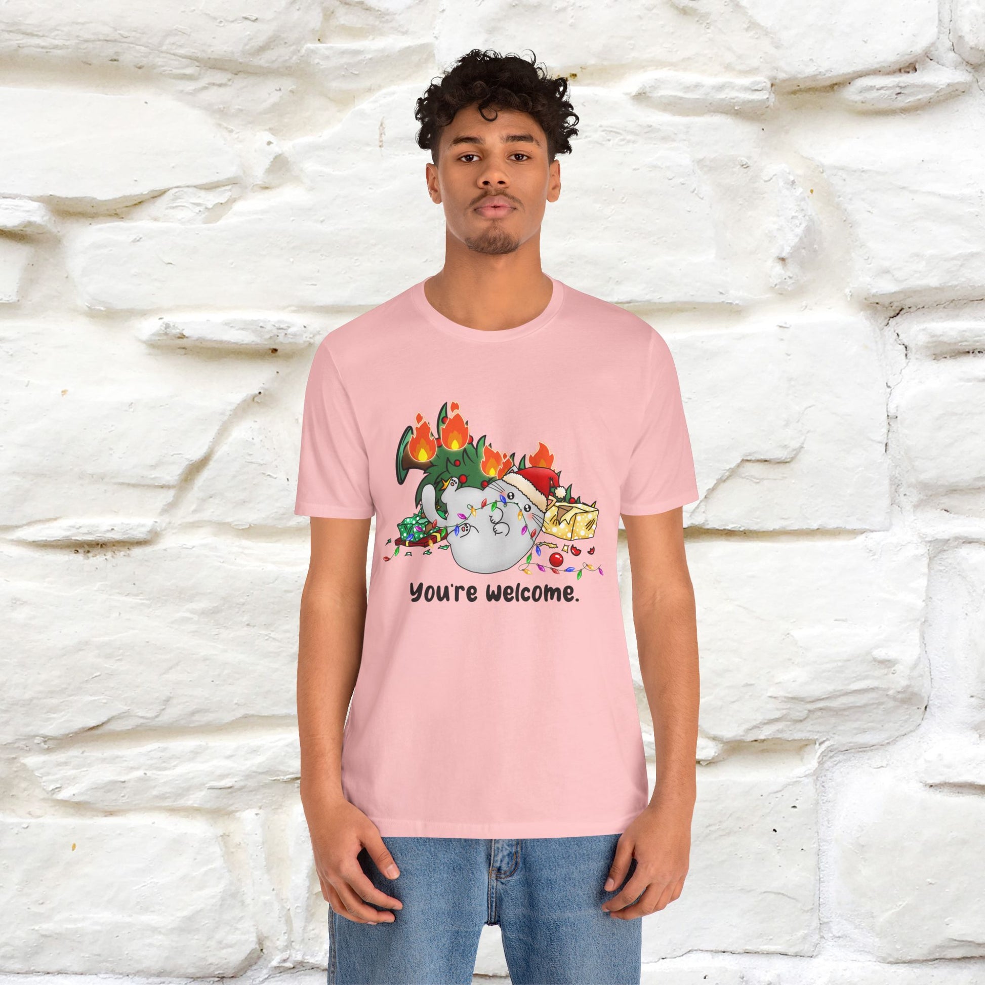 You're Welcome | Sarcastic Cat Christmas Shirt  |Nunu&Miao Studio - Nunu&Miao Studio