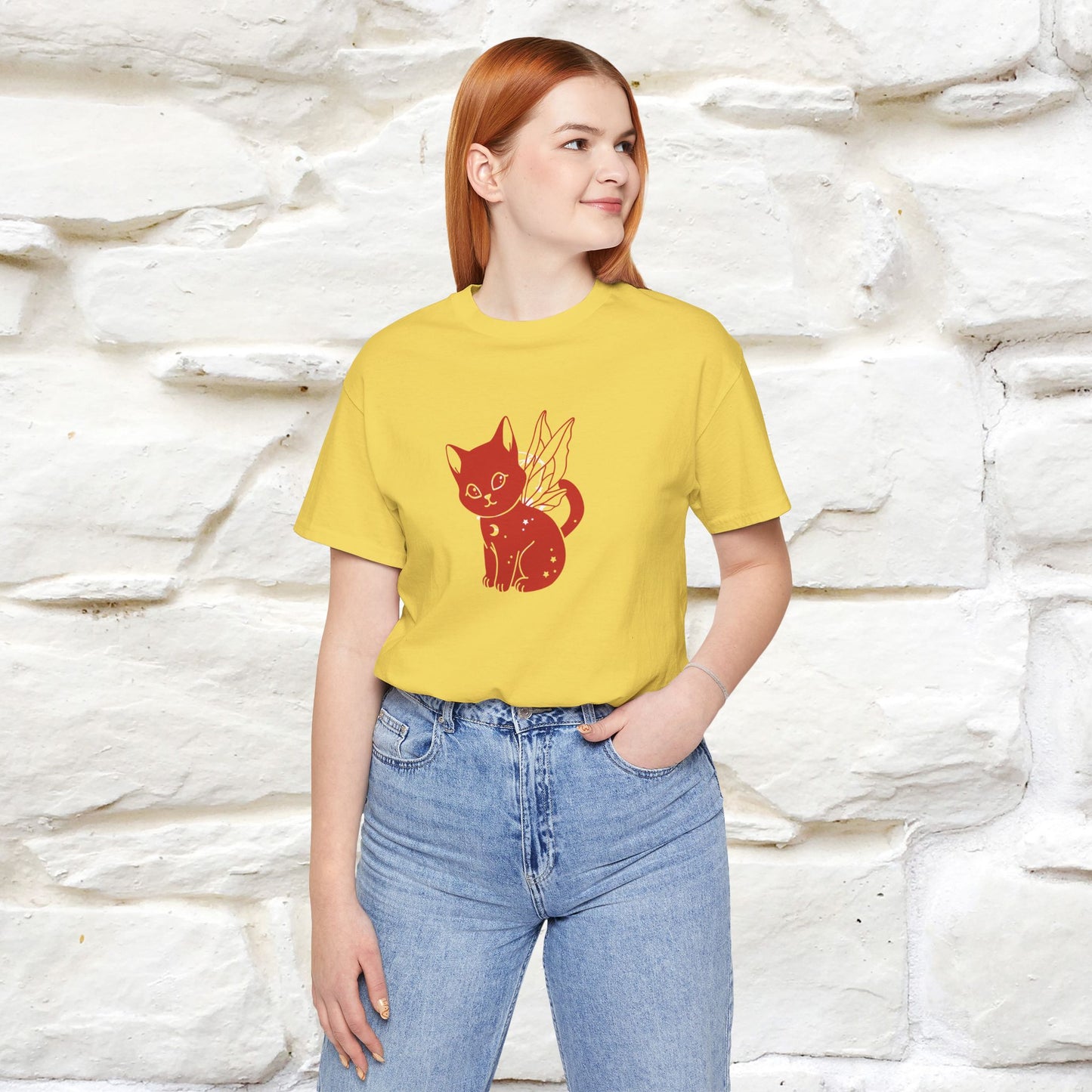 "Espoir Speranza Hope'' Cat T-Shirt Front and Back Design | Nunu&Miao Studio - Nunu&Miao Studio