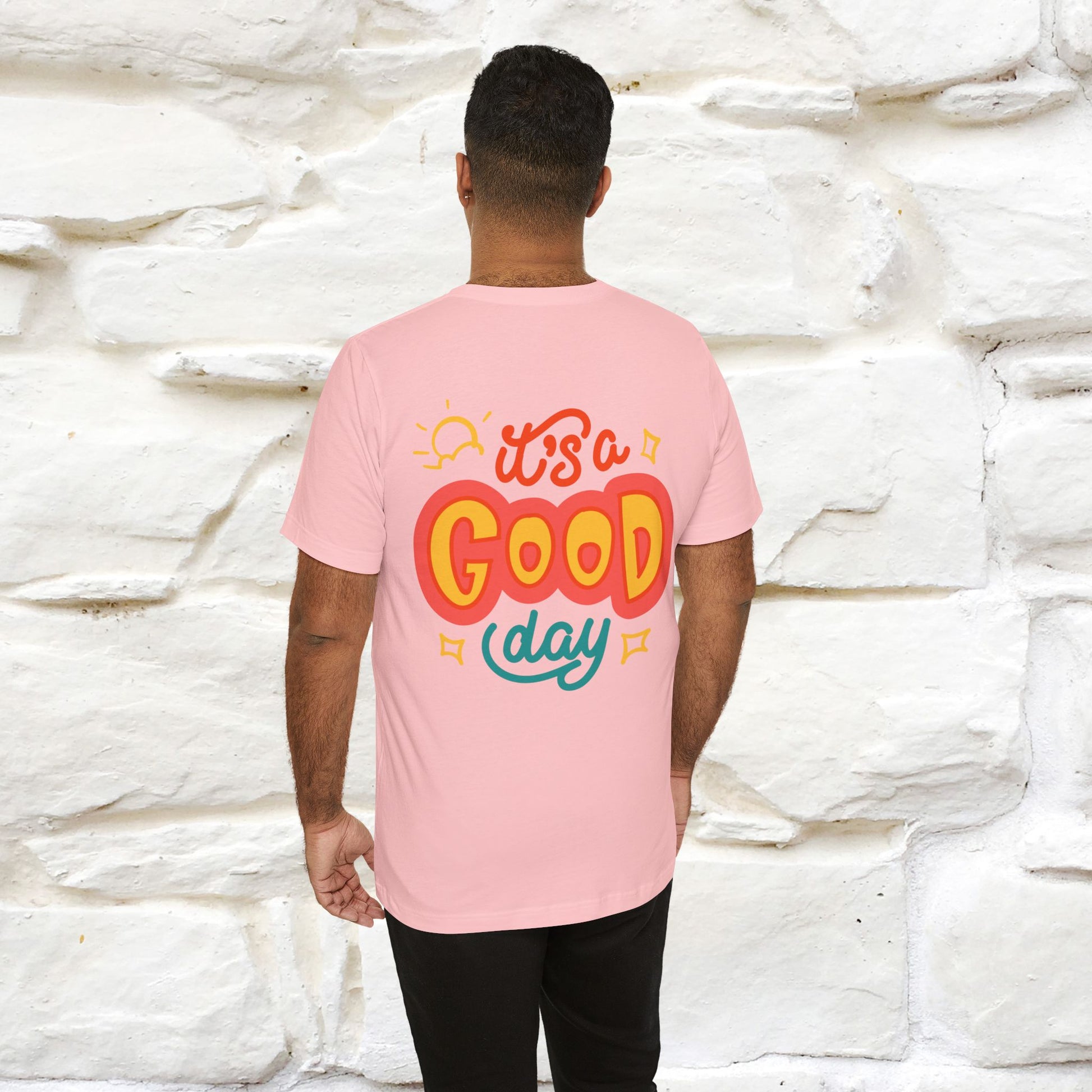 ""It's A Good Day" Cat T-Shirt| Front & Back Design | Nunu&Miao Studio - Nunu&Miao Studio