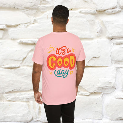 ""It's A Good Day" Cat T-Shirt| Front & Back Design | Nunu&Miao Studio - Nunu&Miao Studio