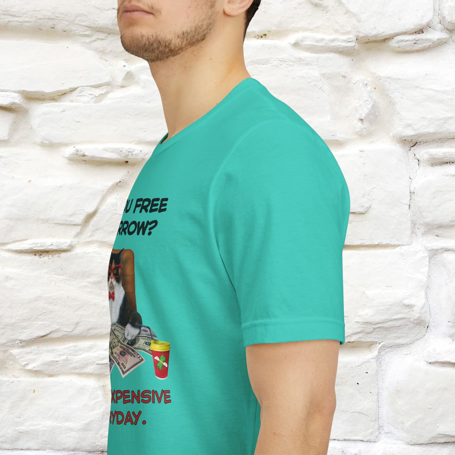 “Are You Fee Tomorrow?” | Cat T-Shirt | Nunu&Miao Studio