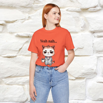 "Yeah Nah ... Not Today." |Funny Cat T-Shirt | Nunu&Miao Studio