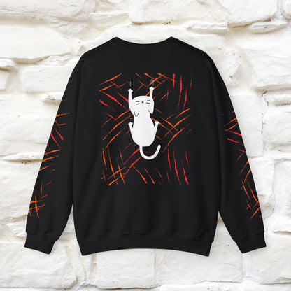 -'Love Hurt'' | Cat Sweatshirt | Nunu&Miao Studio