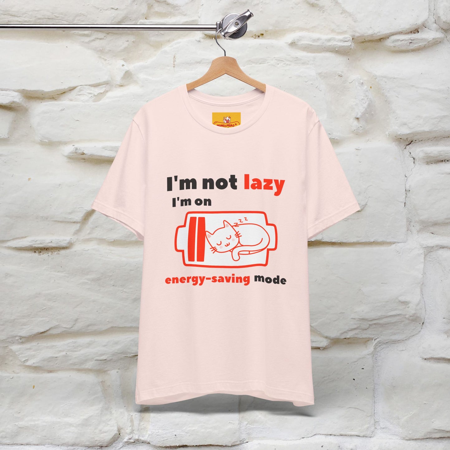 ''I am Not Lazy...'' Cat T-Shirt | Nunu&Miao Studio - Nunu&Miao Studio