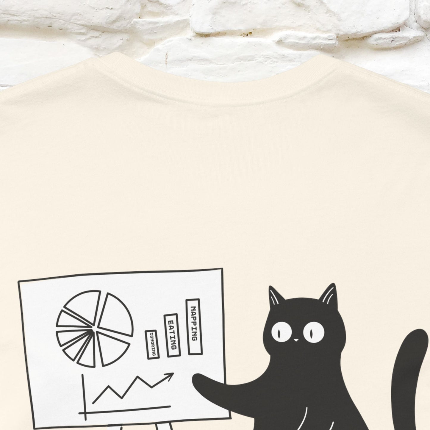 “Trust me, I’m statistically significant.”|  Cat T-Shirt | Front & Back Design | Nunu&Miao Studio