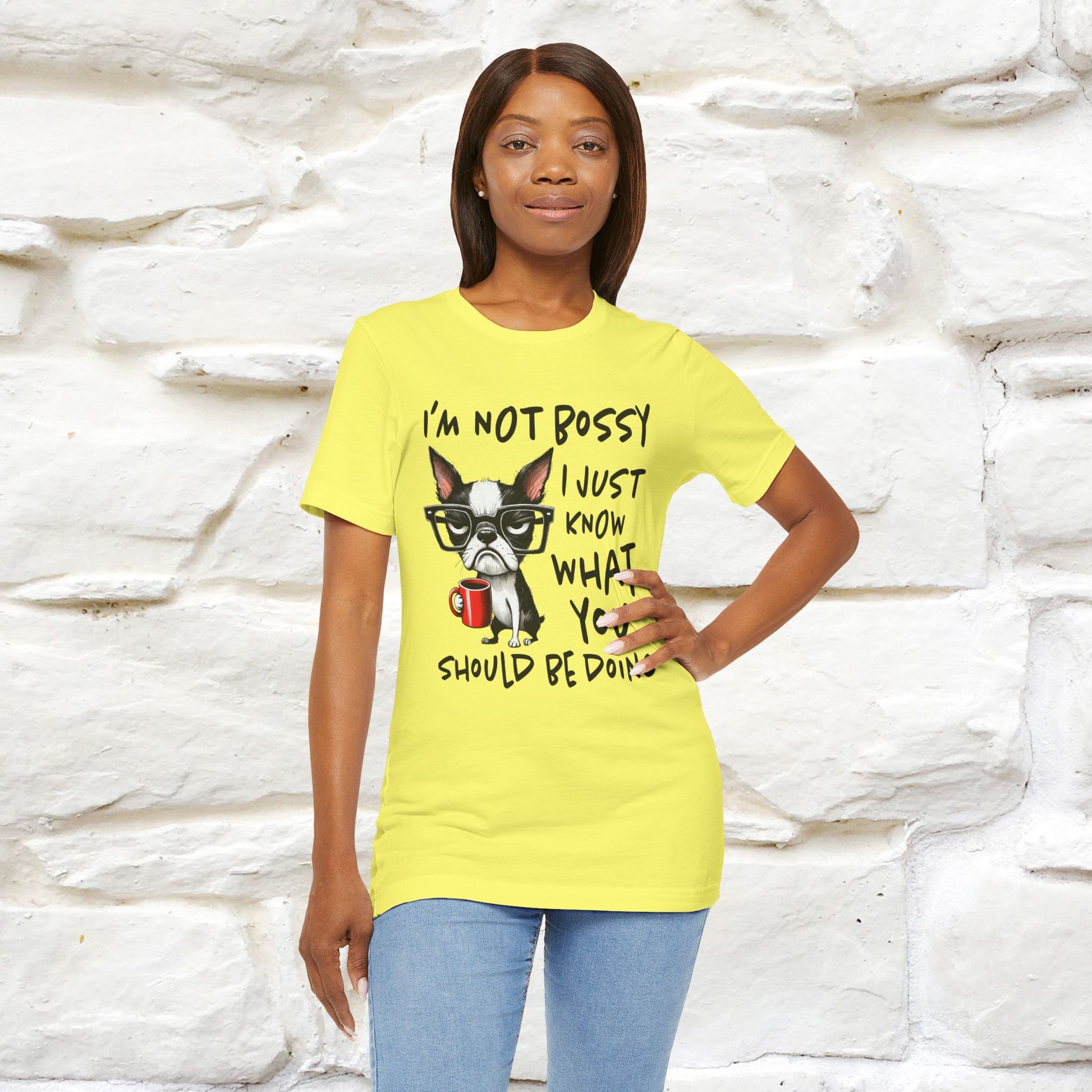"I'm Not Bossy, I Just Know What You..." Bossy T-shirt |Nunu&Miao Studio - Nunu&Miao Studio