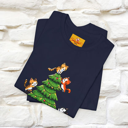 ''Merry Catmas'' | Cattitude Christmas Tee| Nunu&Miao Studio - Nunu&Miao Studio