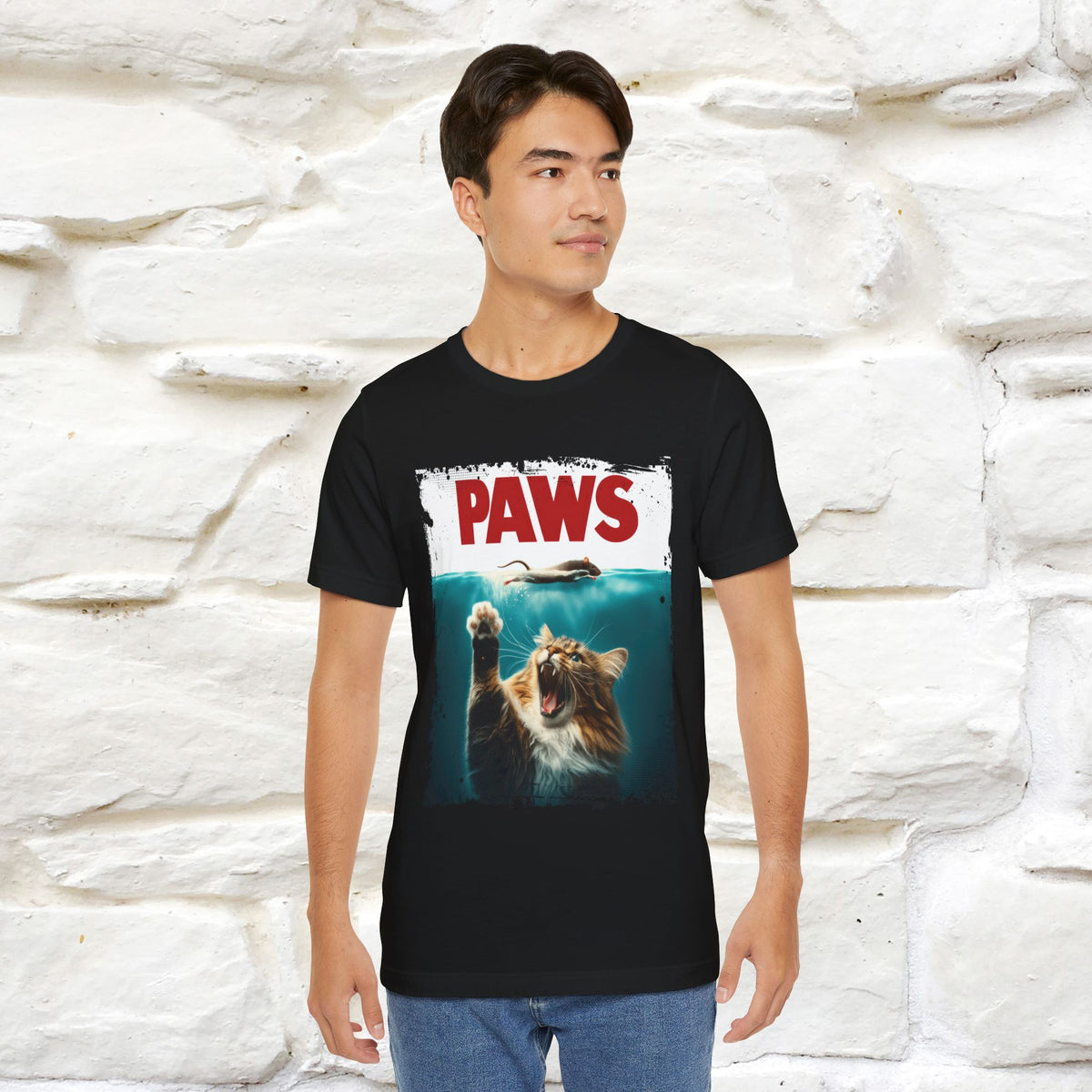 ''Paws'' Cat T-Shirt |  | Nunu&Miao Studio