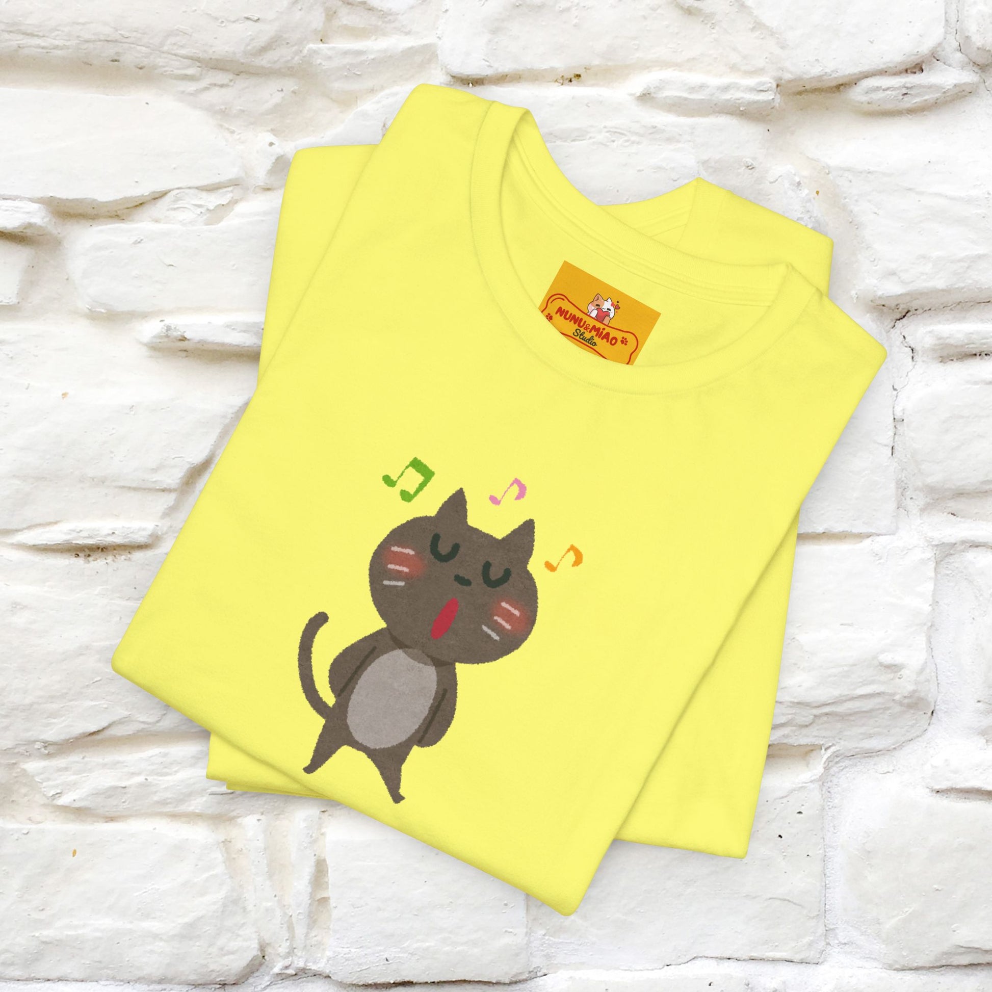 "I'm Not Ignoring You. I'm Just  .. " Cat T-Shirt | Front & Back Design | Nunu&Miao Studio - Nunu&Miao Studio