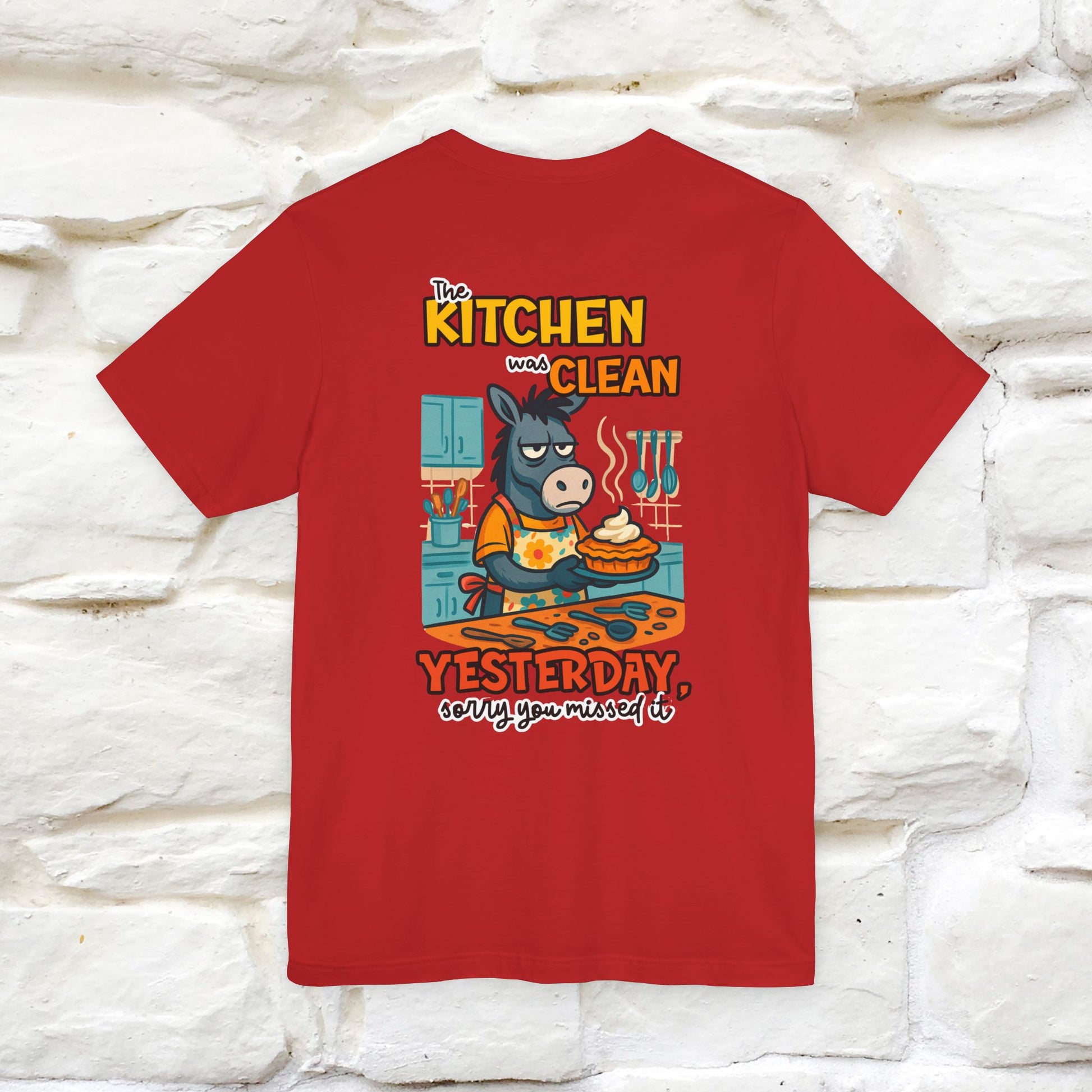 "The Kitchen Was Clean... " |Funny T-Shirt | Nunu&Miao Studio - Nunu&Miao Studio