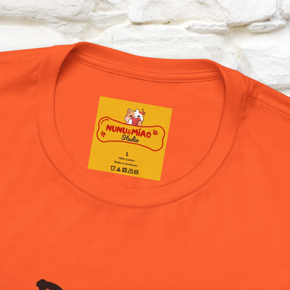 " Dogs Make Me Happy ..."  T-shirt |Nunu&Miao Studio - Nunu&Miao Studio