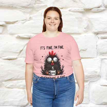 "Everything Is Fine" |Funny T-Shirt | Nunu&Miao Studio - Nunu&Miao Studio