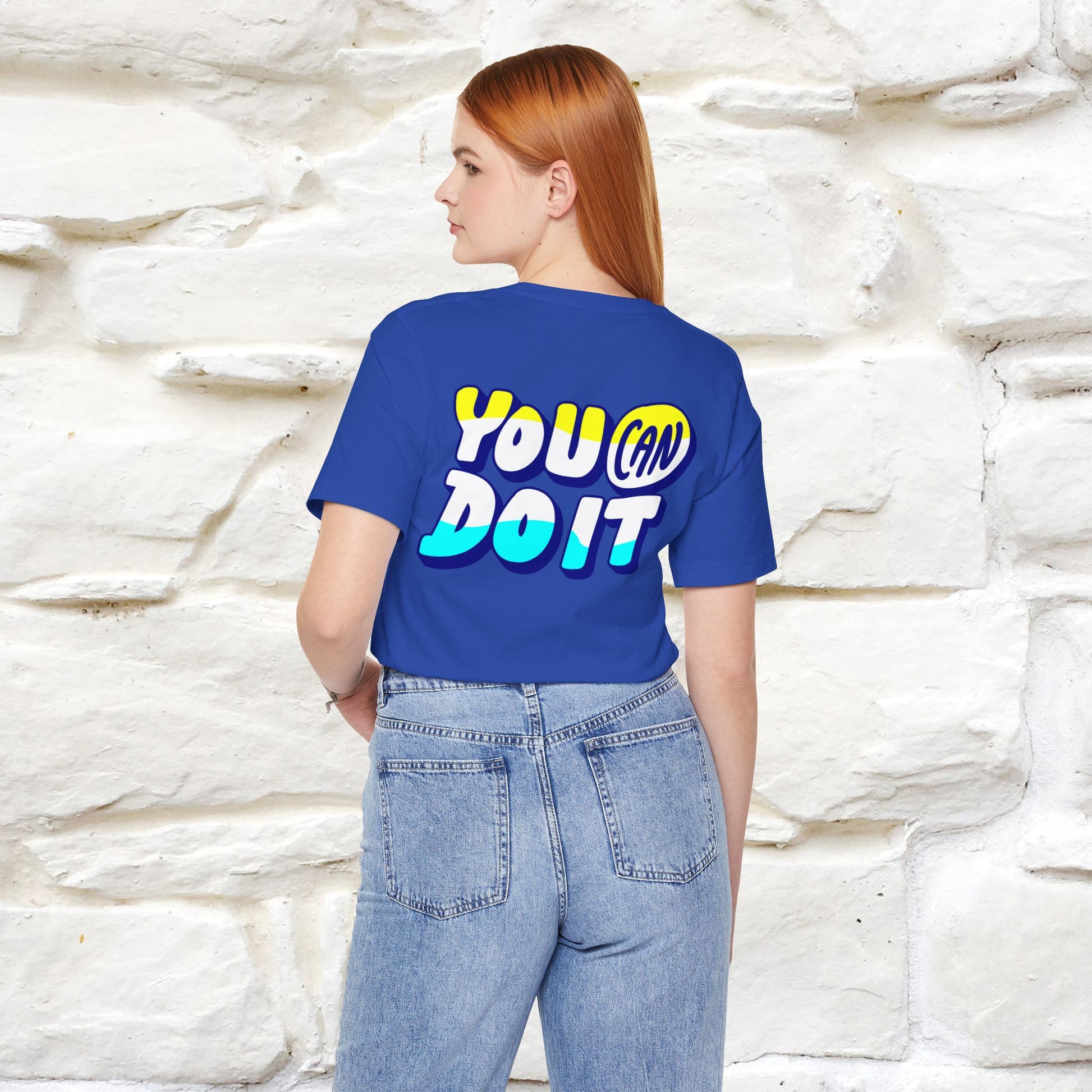 "You Can Do It'' | Front & Back Design | Nunu&Miao Studio - Nunu&Miao Studio