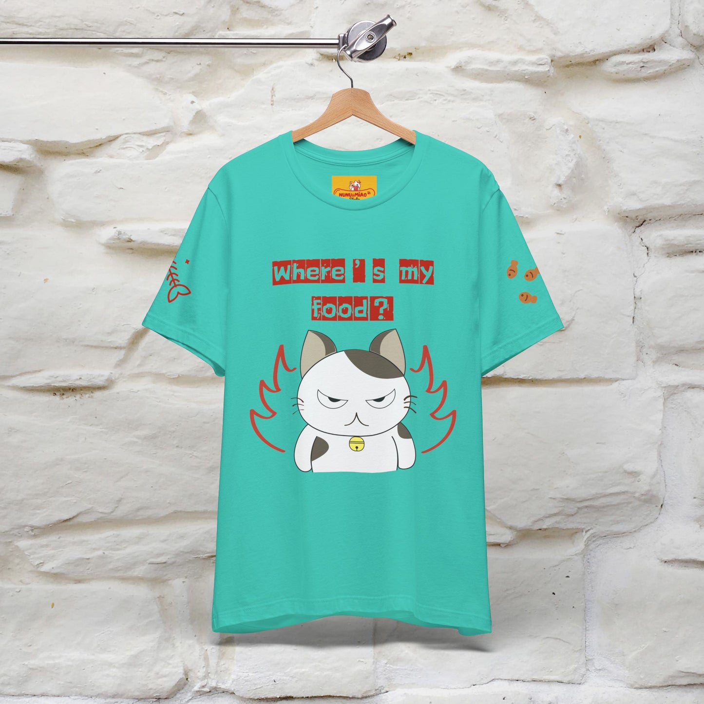''Where Is My ....?"  Cat T-shirt| Nunu&Miao Studio - Nunu&Miao Studio