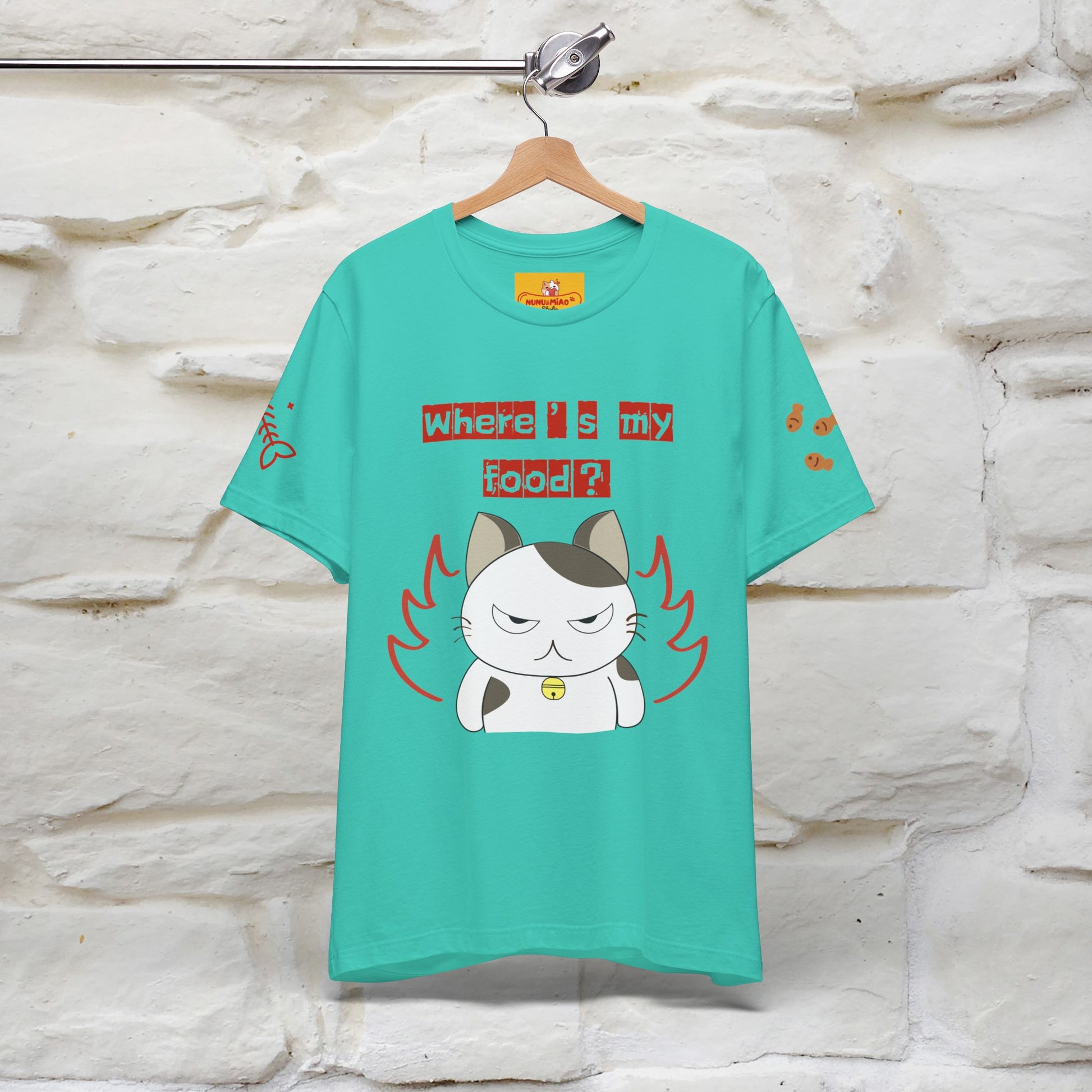 ''Where Is My ....?"  Cat T-shirt| Nunu&Miao Studio - Nunu&Miao Studio
