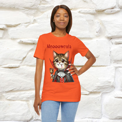 "Meooowcula" Cat T-shirt |Nunu&Miao Studio - Nunu&Miao Studio