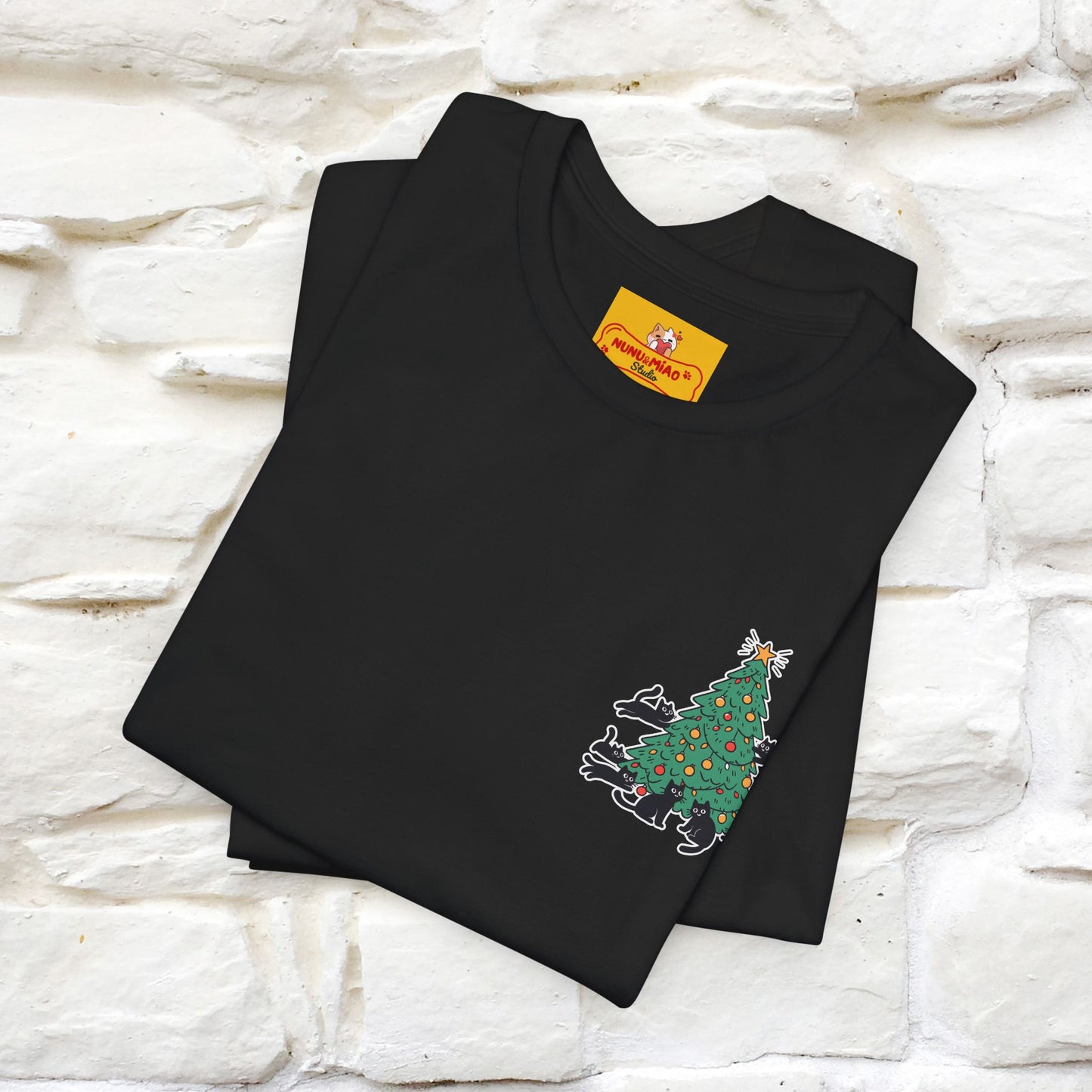 “Cat Christmas Tree” | Cat T-Shirt | Nunu&Miao Studio