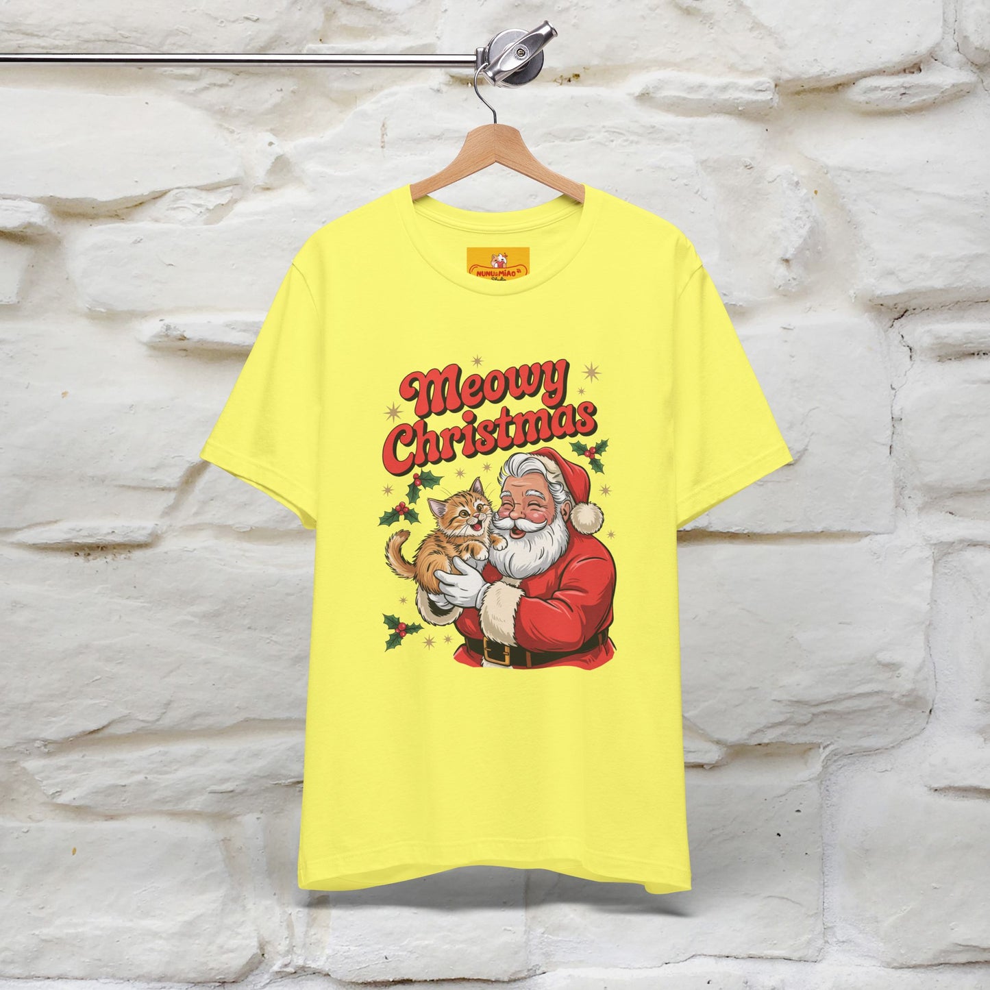 “Meowy Christmas” | Cat T-Shirt | Nunu&Miao Studio