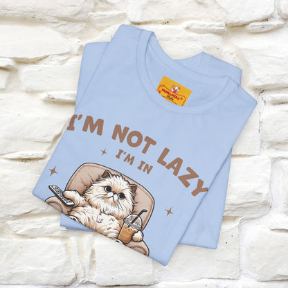 "I'm Not Lazy I'm In Energy-Saving Mode " Cat T-shirt |Nunu&Miao Studio - Nunu&Miao Studio