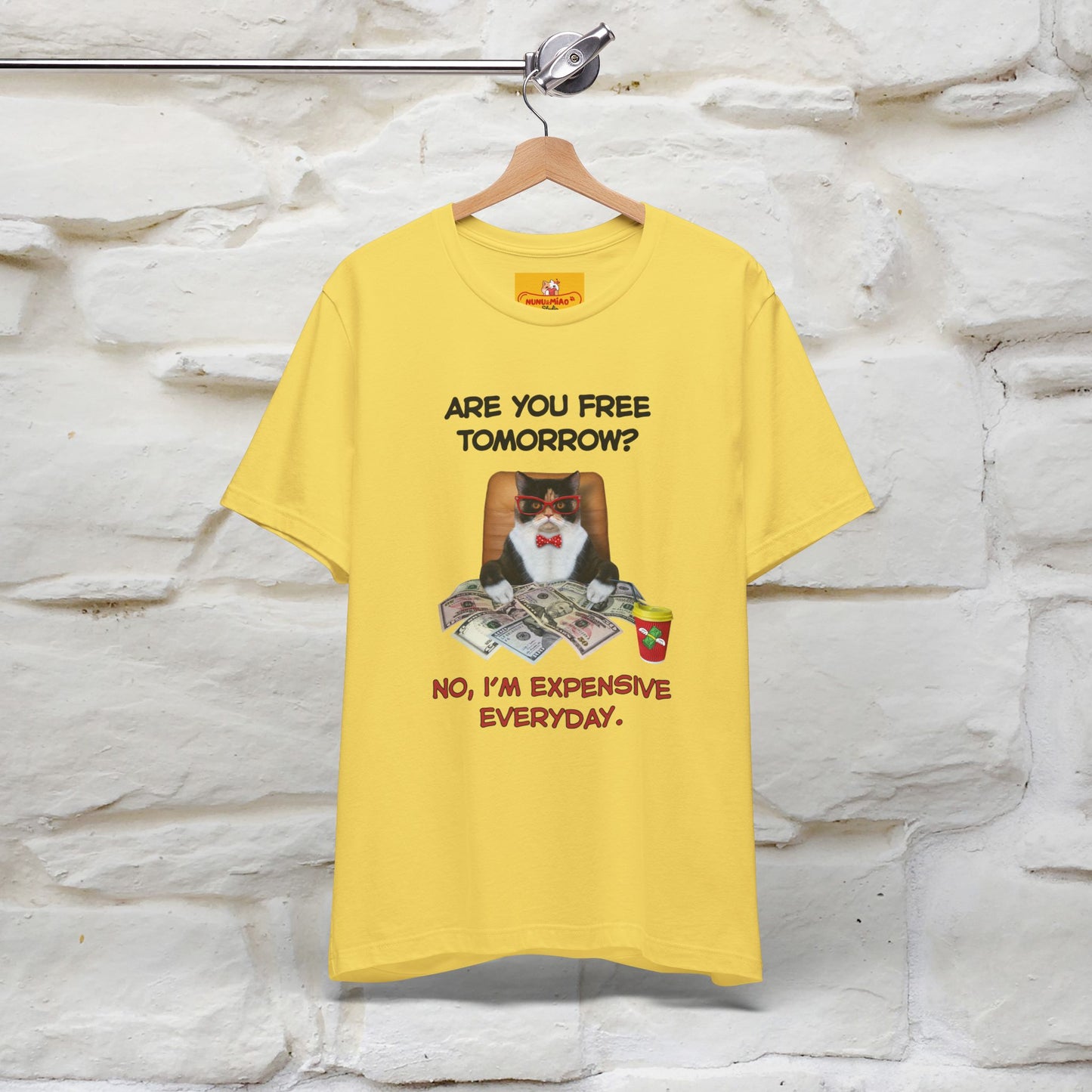 “Are You Fee Tomorrow?” | Cat T-Shirt | Nunu&Miao Studio
