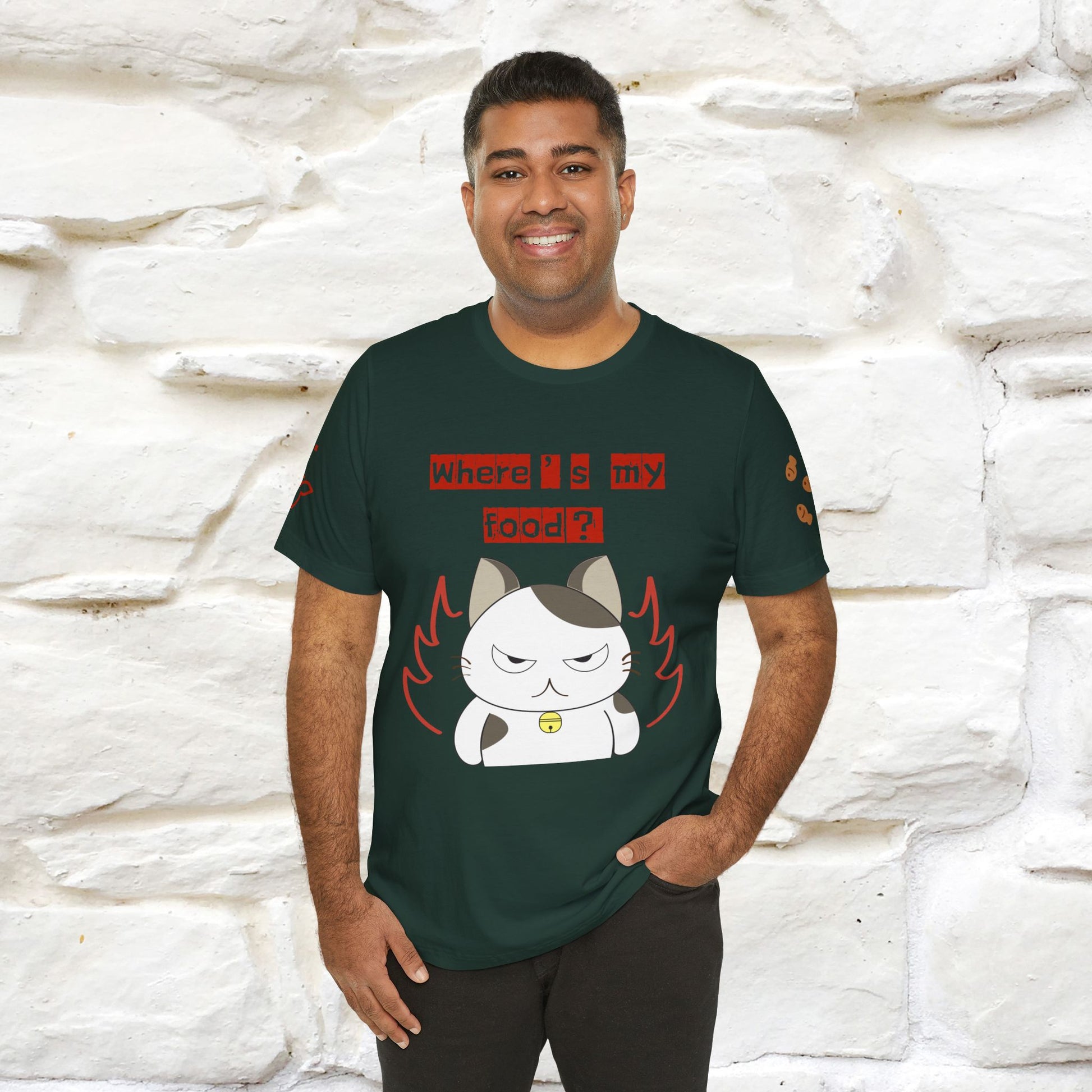 ''Where Is My ....?"  Cat T-shirt| Nunu&Miao Studio - Nunu&Miao Studio