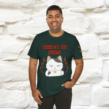 ''Where Is My ....?"  Cat T-shirt| Nunu&Miao Studio - Nunu&Miao Studio