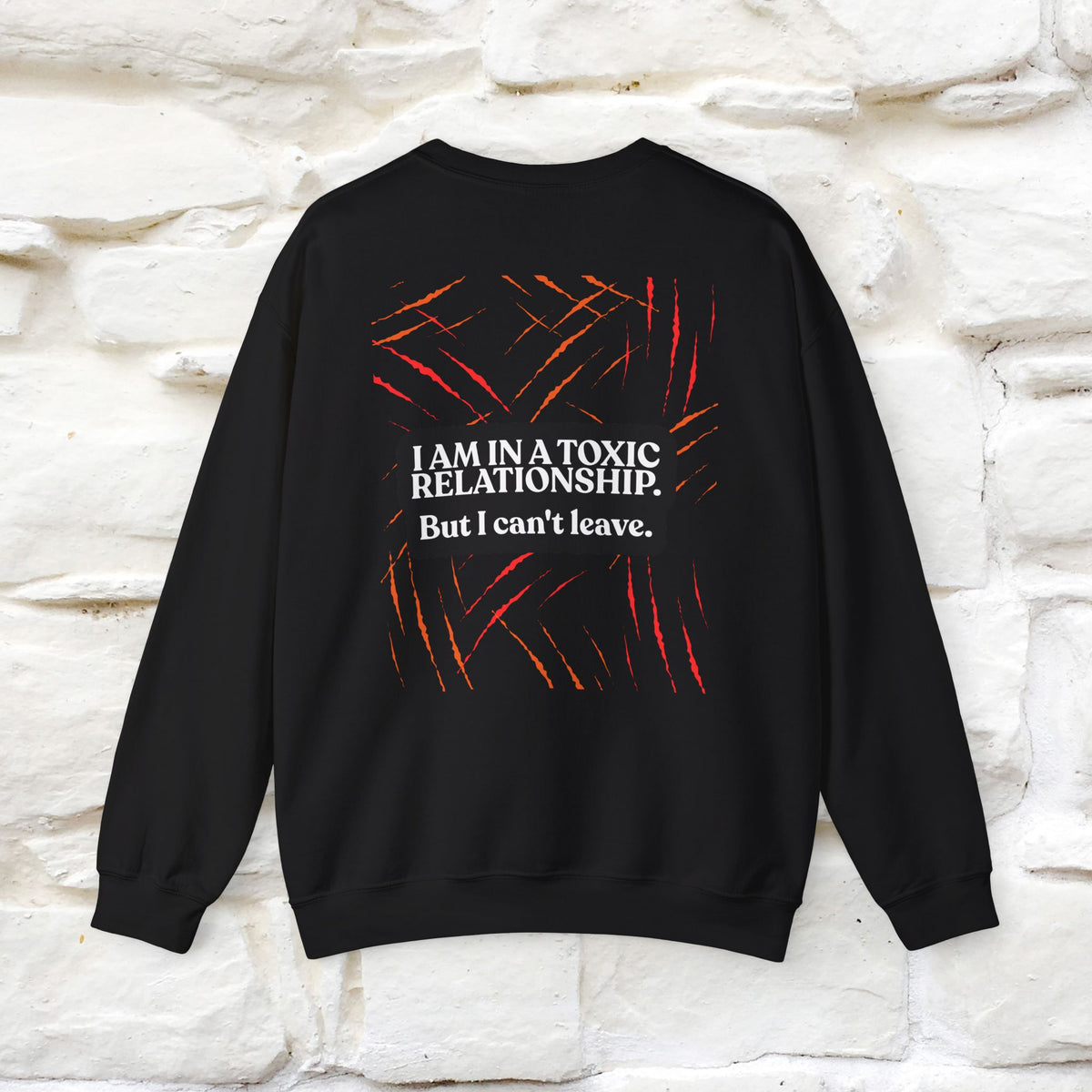 ''I'am In A Toxic Relationship...'' |Cat Sweatshirt | Nunu&Miao Studio