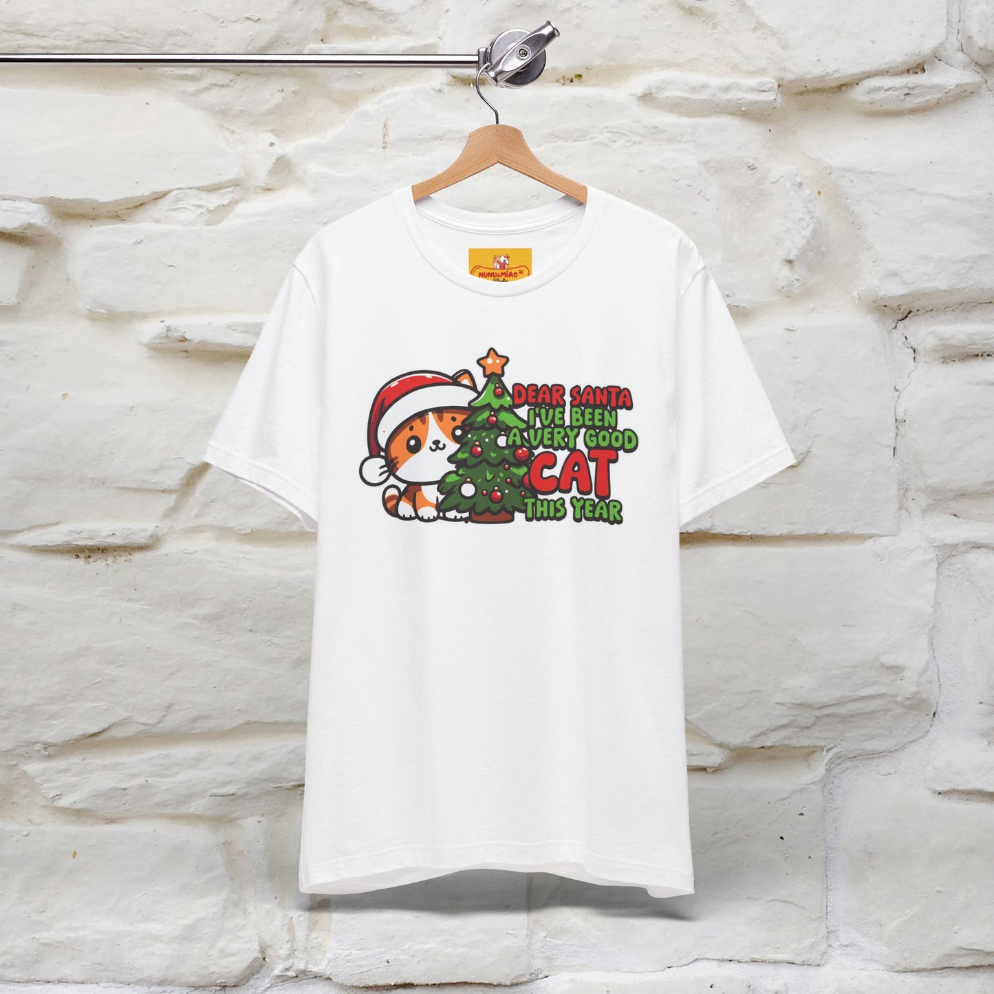 “Dear Santa, I'v Been a Very Good Cat..” | Cat T-Shirt | Nunu&Miao Studio