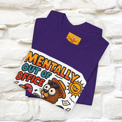 ''Mentally Out Of Office''|  Sarcastic Cat T-Shirt | Nunu&Miao Studio