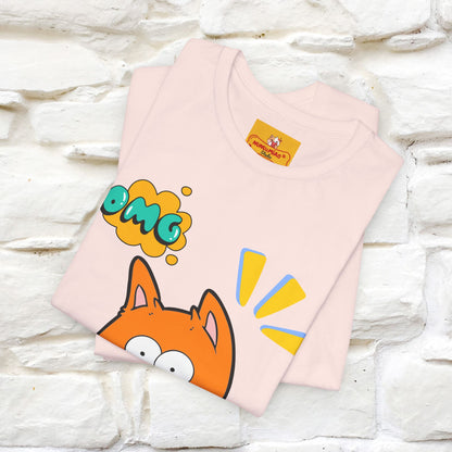 ''Oh My God'' Cat T-Shirt | Nunu&Miao Studio - Nunu&Miao Studio