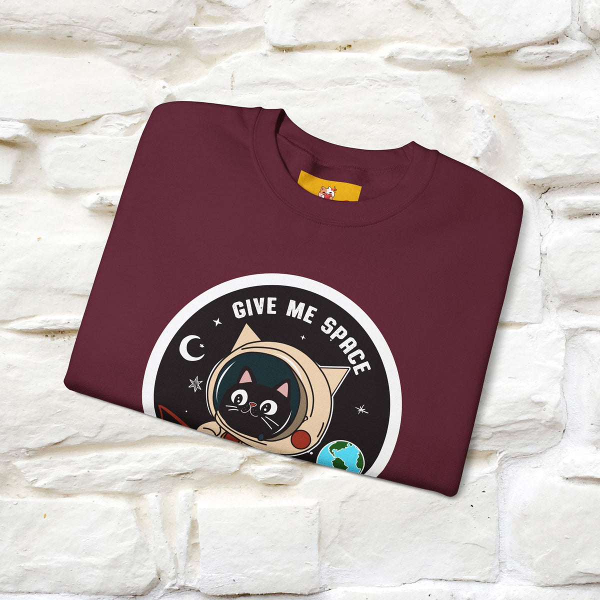 ''Give Me Space'' |Cat Sweatshirt | Nunu&Miao Studio