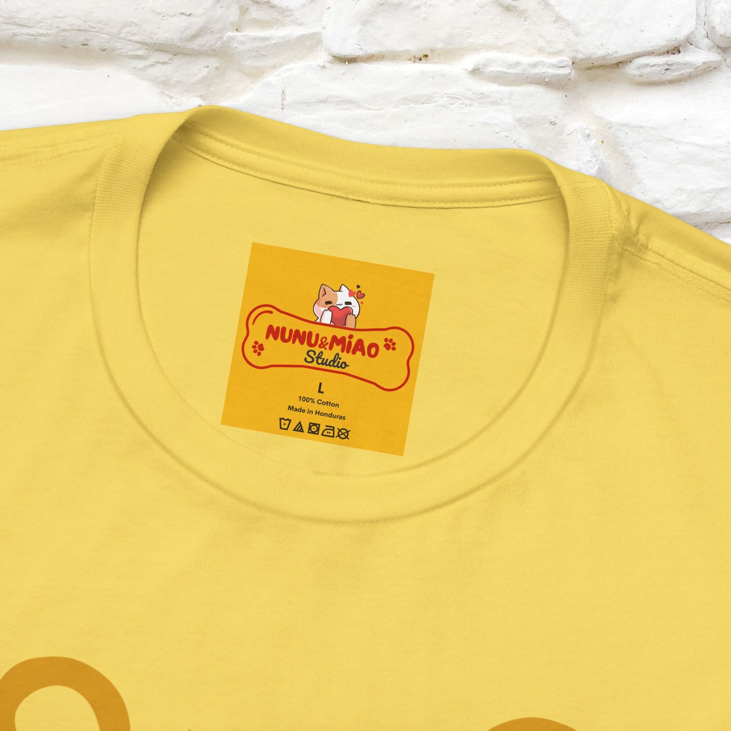 ''Power'' | Cat T-Shirt Front and Back Design | Nunu&Miao Studio - Nunu&Miao Studio