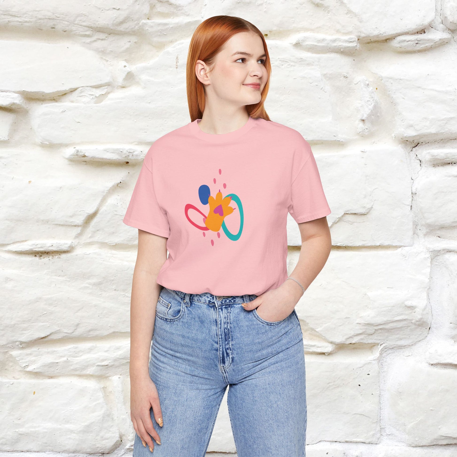 ''The Power Of Meow'' Cat T-Shirt Front and Back Design | Nunu&Miao Studio - Nunu&Miao Studio